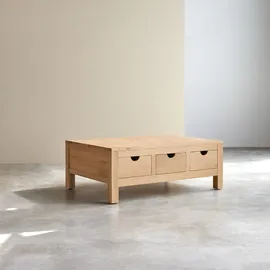 Tikamoon Couchtisch OIiver Beige Eiche 0 x 0 cm