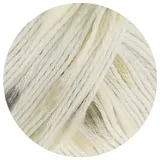 Lana Grossa Häkelwolle Popcorn Beige/Grau 50 g