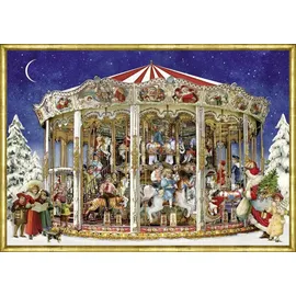 Coppenrath Verlag Nostalgisches Weihnachtskarussell Adventskalender