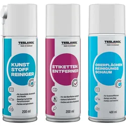 TESLANOL Autopflege-Sprays-Set, 3-teilig