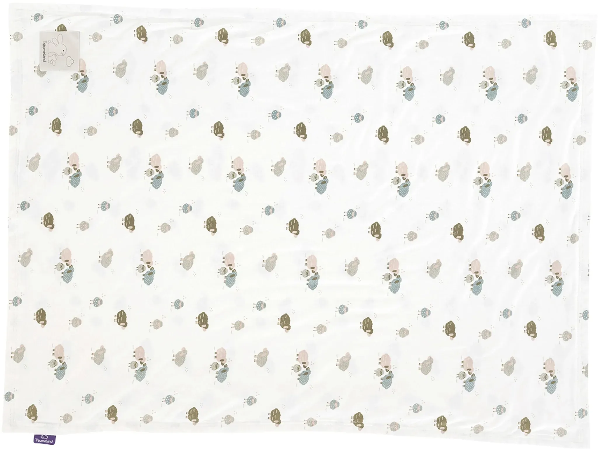 Träumeland Babydecke Jersey, weiss