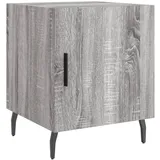 vidaXL Nachttisch Grau Sonoma 40x40x50 cm Holzwerkstoff Modell 2