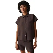 Opus Bluse Falvia Dunkelbraun 36