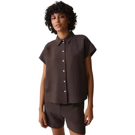 Opus Bluse Falvia Dunkelbraun 36