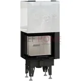 Kamineinsatz BeF Feel V 6 CL mit 5kW Hebetür linke Seitenscheibe links Eck Kamin