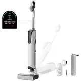 Uwant D100 All-in-One Nass- & Trockensauger, 180° Liege-Design, Push-in Basisstation, Elektrolytwasser, 17000Pa Saugkraft