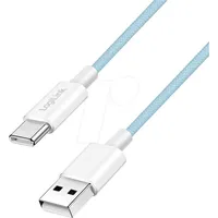Logilink USB-C® Kabel USB 2.0 USB-A Stecker, USB-C® Stecker