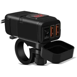 12V USB Steckdose passend für Suzuki Gladius 650 Lumitecs US5
