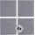 Hti-Living Gehwegplatte Steinoptik Nessa 30 x 30 cm