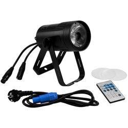 LED Pinspot 15W Warmweiss - High Power - DMX - Fernbedienung