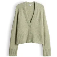 Opus Damen Strickjacke mit Alpaka-Anteil Modell DASSI Mint, 34