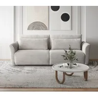 Beautysofa SCHLAFSOFA, Beige, 3-Sitzer, 240x92x108 cm, Wohnzimmer, Sofas &
