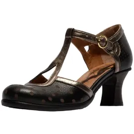 Fly london Pumps in Schwarz/Gold | Gr.: 38