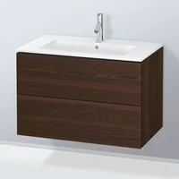 Duravit L-Cube Waschtischunterschrank, 2 Auszüge, LC624106969,