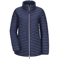 GOLDNER Kurzgröße: Herbstjacke mit Daunen, Stehkragen", in marine | Gr.: 25,
