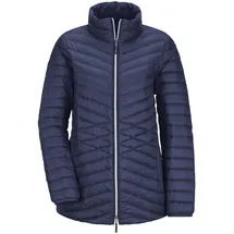GOLDNER Kurzgröße: Herbstjacke mit Daunen, Stehkragen", in marine | Gr.: 25,