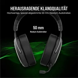 Corsair HS75 XB Kabellos, Gaming Schwarz