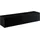 [en.casa] Evaton TV-Lowboard 140 x 33 x 30 cm Schwarz Hochglanz Spanplatte