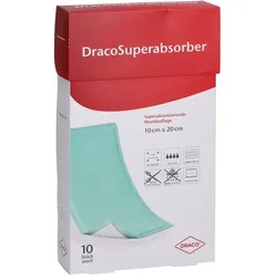 Dracosuperabsorber 10x20 cm Wundauflage