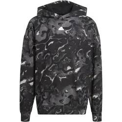 ADIDAS Kinder Kapuzensweat Future Icons Allover, GRETWO/GRETHR/CARBON/, 140