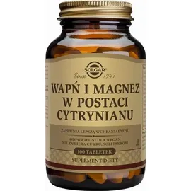 Solgar Calcium Magnesium Citrate Tabletten 100 St.