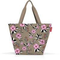 Reisenthel shopper M garden taupe Geräumige Shopping Bag und edle Handtasche in einem Aus wasserabweisendem Material