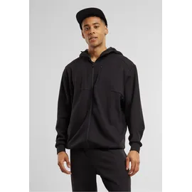 URBAN CLASSICS Scuba Zip Pocket Kapuzenpullover Black L