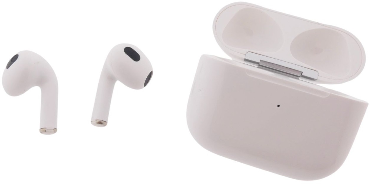 Bluetooth Wireless In-Ear Kopfhörer mit MagSafe Ladecase Musik Sound weiß