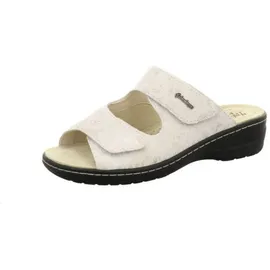 Hickersberger Komfort Pantoletten für Damen, weiß, Größe 42 EU