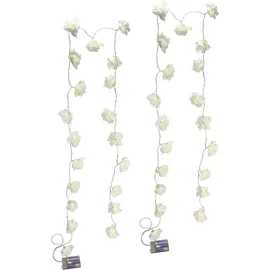 I.GE.A. LED-Lichterkette 2 m Weiß