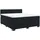 vidaXL Boxspringbett 180 x 200 cm Schwarz