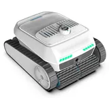 Poolroboter PC200 Lite - Automatischer Poolsauger - 4 Bürstenwalzen & Doppelpumpe - Ultraschall Hinderniserkennung - 150 Min Akkulaufzeit - Boden,...