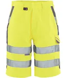 Warnschutz Shorts "WASH" - 58 - gelb/grau