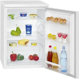 Bomann VS 2185 Kühlschrank (133 l, 850 mm hoch, Weiß)