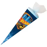NESTLER Schultüte Hot Wheels Speed Club rund mit Tüllverschluss 50cm