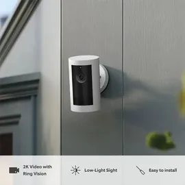 Ring Outdoor Camera Plus Akku Weiß