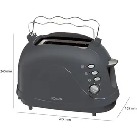 Bomann TA 246 CB grau