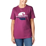 CARHARTT Loose Fit S/S Graphic T-Shirt, 105738 - magenta agate - S