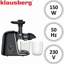 Klausberg KB-7867 Slow Juicer schwarz