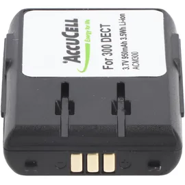 AccuCell Akku passend für Alcatel Mobile 300, 400 DECT Akku 3BN66305AAAA000828, max. 950mAh