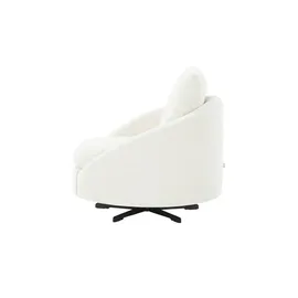 Smart Sessel Felicia Chenille 98 x 97 x 100 cm Weiß