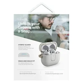 Uniq Clyde Lock Case Airpods 4 – Schwarz