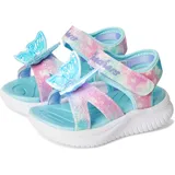 SKECHERS Jumpsters Butterfly Brites Flache Sandale, blau, 31 EU