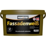 Primaster Fassadenweiß 2,5 L weiß