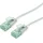 roline recycled material ROLINE RM UTP DataCenter Patchkabel Cat.6A (Class EA), slim, grau, 1 m