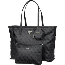 GUESS Shopper Power Play Large Tech Logo Coal Grau Damen