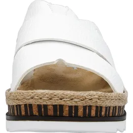 Rieker Pantolette Weiß