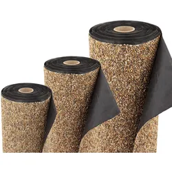 Steinfolie 10m x 1m breit Für Bachlauf Ufer Teichfolie Teich  Folie Sandfarben