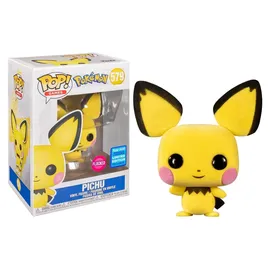 Funko Pokemon Pichu Flocked Figur