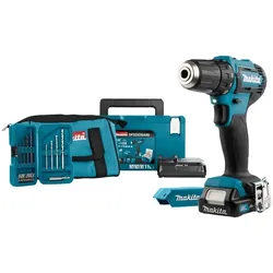 Makita  Akku-Bohrschrauber 'DF333DSAX6' inkl. Akku, Ladegerät, Tasche und Zubehörset